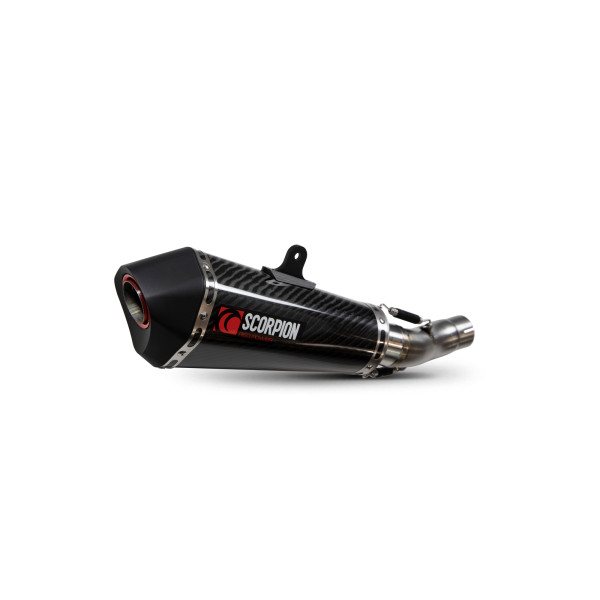 Scorpion Exhaust Honda CB 500 F 2019 - 2021 Serket Taper Slip-on Carbon Fibre Sleeve